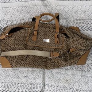 Large coach duffel bag